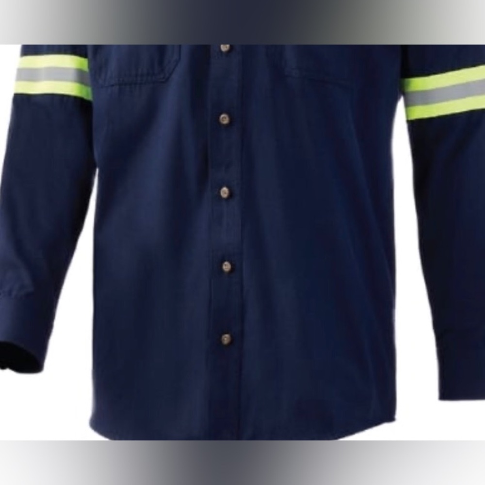 Carhartt shirt work FR Navy Reflective mens